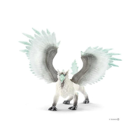 Stwory Schleich Eldrador - lodowy gryf - figurka do zabawy - zabawki dla dzieci dla chłopców i dziewcząt - od 7 do 12 lat