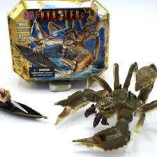 Mega marki Mega Blocks Krab z żyletkami piratami z łódką i figurką