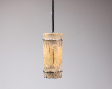 Inspirowana porą roku lampa dekoracyjna o wyglądzie bambusa 9x9x26cm lampa wisząca o wyglądzie bambusa 9x9x26cm