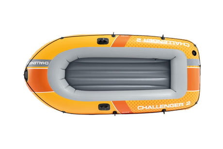 Zestaw łodzi Intex Challenger 2-osobowy zawierający wiosła i pompę 236x114x41cm (