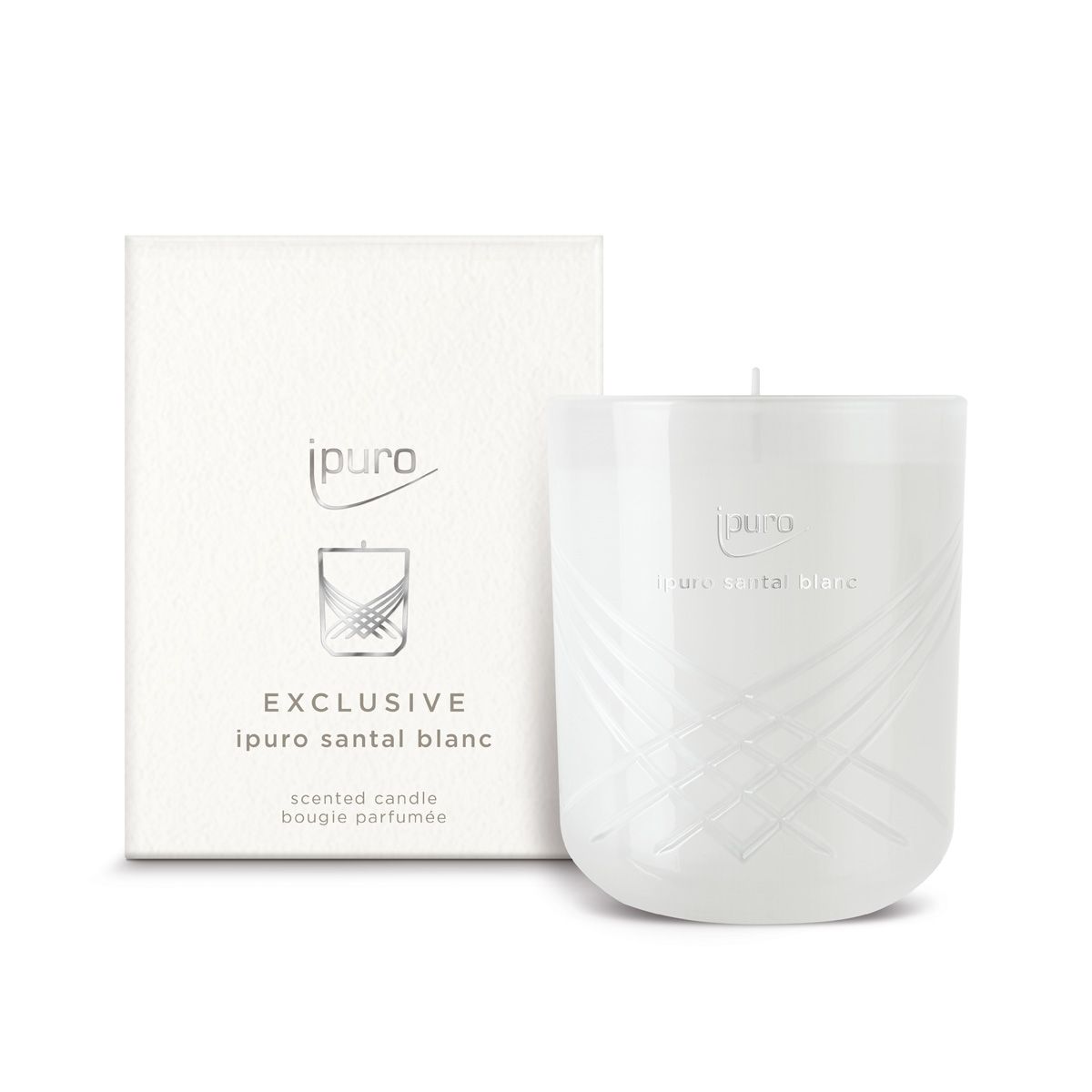 Świeca zapachowa Ipuro Santal Blanc 270gr