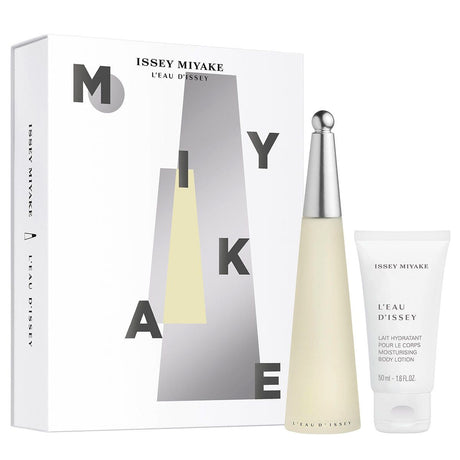 Issey Miyake zestaw upominkowy l'eau d'issey femme woda toaletowa w sprayu 50ml + balsam do ciała 50ml dla kobiet