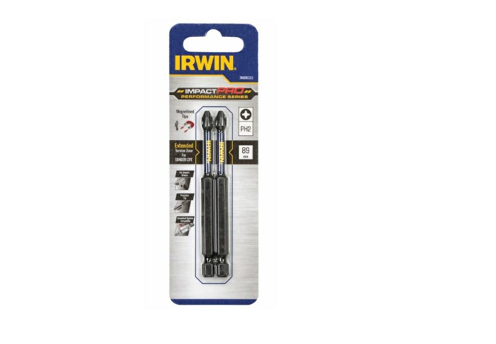 Irwin botslichaampunt ph2 x 89mm 2szt.