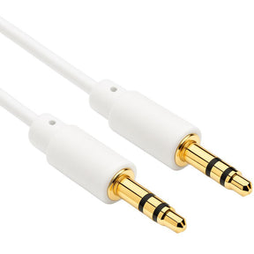 Kabel jack Abi - biały