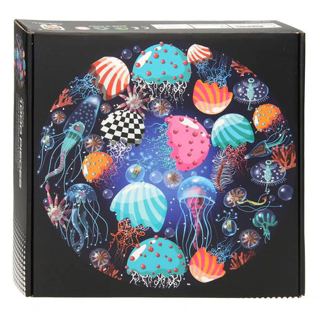 Puzzle wprowadzające okrągłe - meduza - 1000 elementów