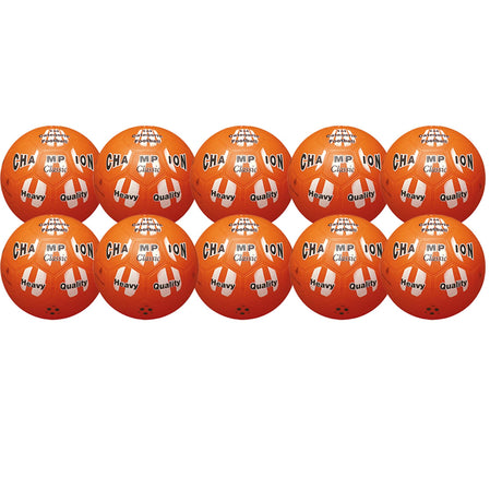 Klasyczna pomarańczowa torba Mondo Ball Champion 23 cm z 10 szt. sieci