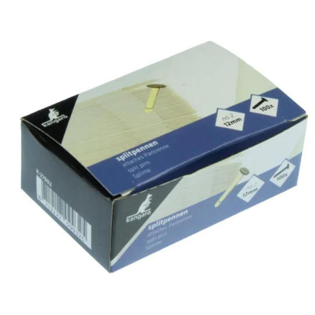 Zawleczka Kangaro 12mm miedziowana 100 sztuk w pudełku