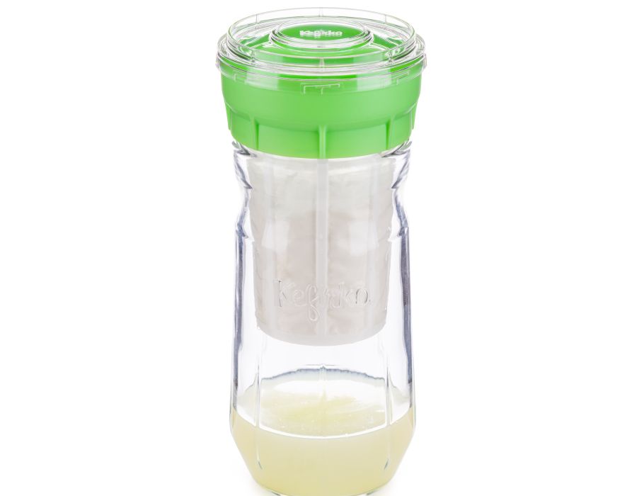 Serowarka Kefirko do kefiru - szklany garnek ociekowy - 1400 ml