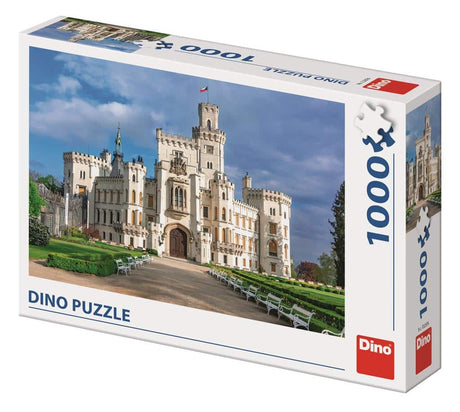 Puzzle Dinotoys Dino - Zamek Hluboká w Czechach - 1000 elementów