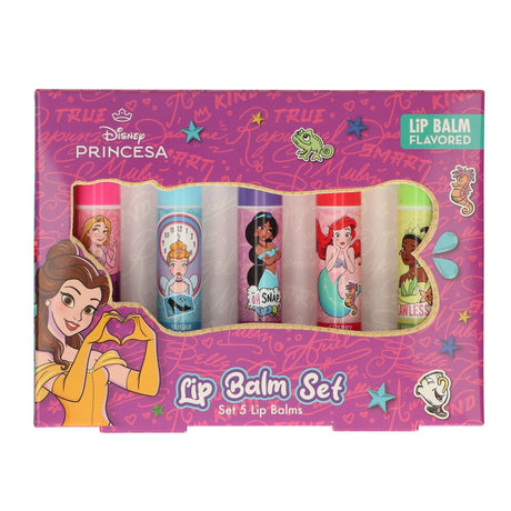 Zestaw balsamów do ust Princesa Disney 5 szt.