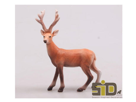 Dekoracja inspirowana sezonem renifer polinaturalny 11x6x15cm