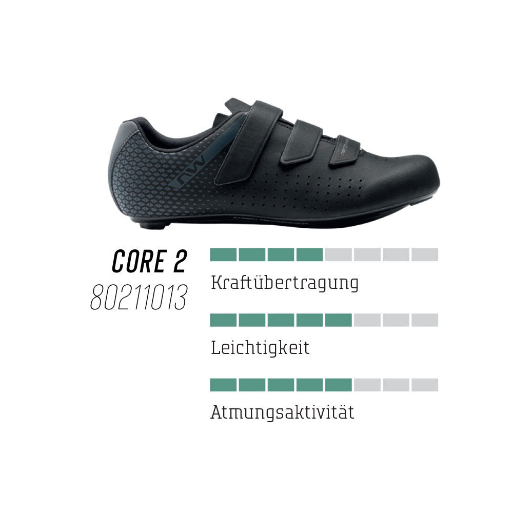 Northwave core 2 - buty na rower szosowy | 39