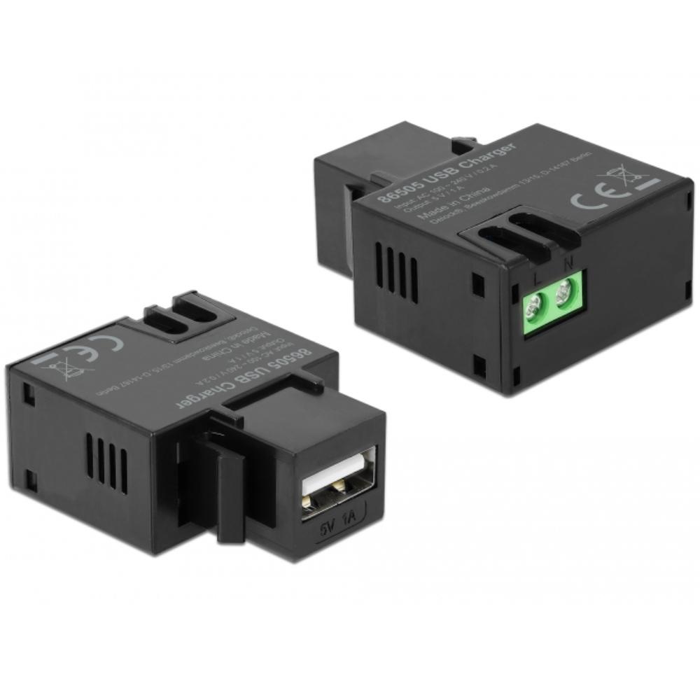 Keystone bloku przyłączeniowego USB-A do 2-pinowego