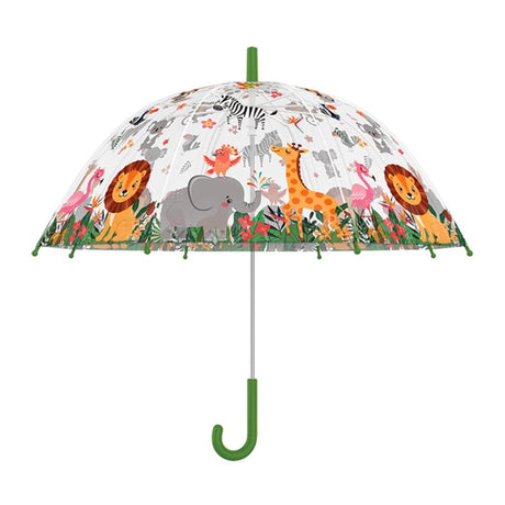 Parasol dziecięcy „Jungle” firmy Esschert, przezroczysty, średnica 70,5 cm