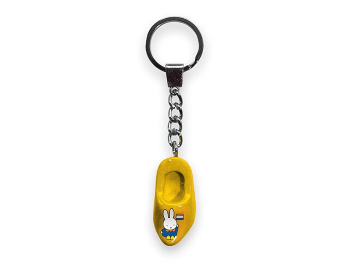 Breloczek Miffy 1 drewniak 4 cm żółty