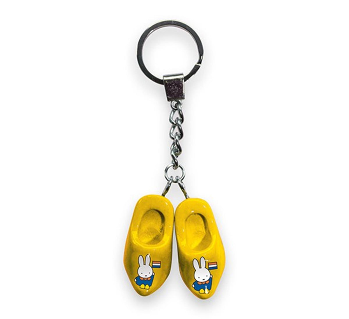 Breloczek Miffy 2 drewniaki 4 cm żółte