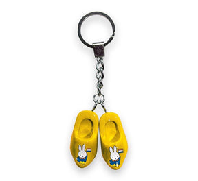 Breloczek Miffy 2 drewniaki 4 cm żółte
