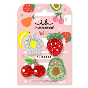 Invisibobble Clipstar Kids Frutti Fun 4szt.
