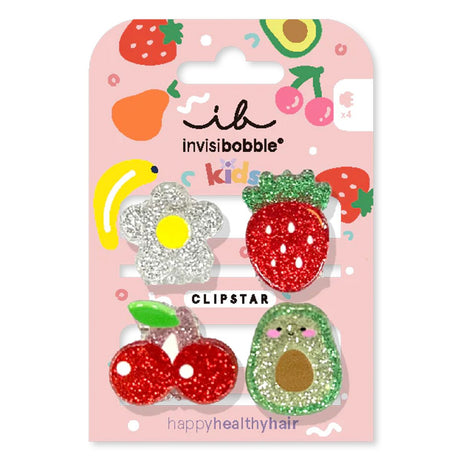 Invisibobble Clipstar Kids Frutti Fun 4szt.