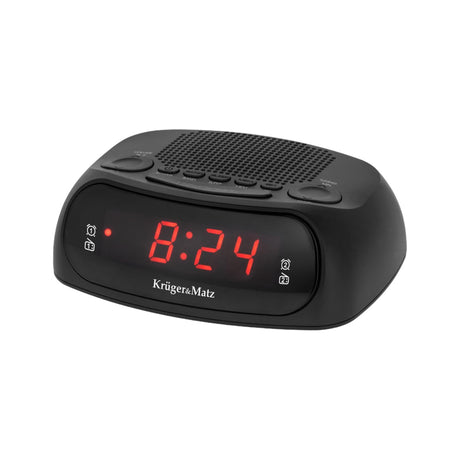 Radiobudzik Kruger matz krã¼ger matz fm am, czarny