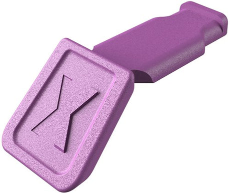 Klipsy do kodowania kolorów Knipex fioletowe | 10 sztuk - 00 61 10 cv