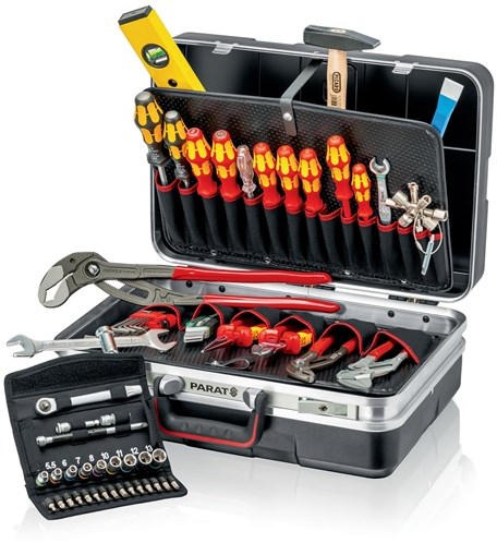 Asortyment narzędzi Knipex | 52-częściowy | w twardej obudowie | dla instalatorów instalacji sanitarnych | 1 sztuka - 00 21 21 hk s