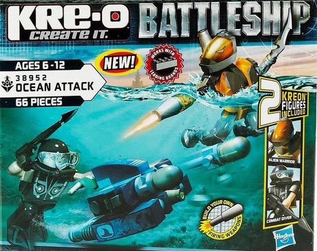Atak oceaniczny pancernika Hasbro kre-o