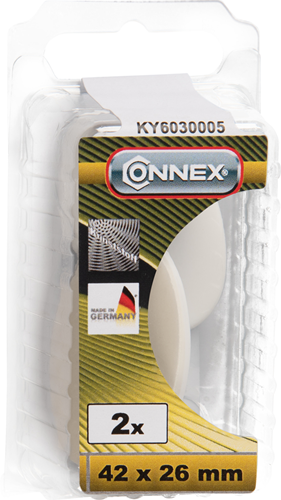 Haczyk samoprzylepny Connex plastikowy 2szt wi - ky6030005