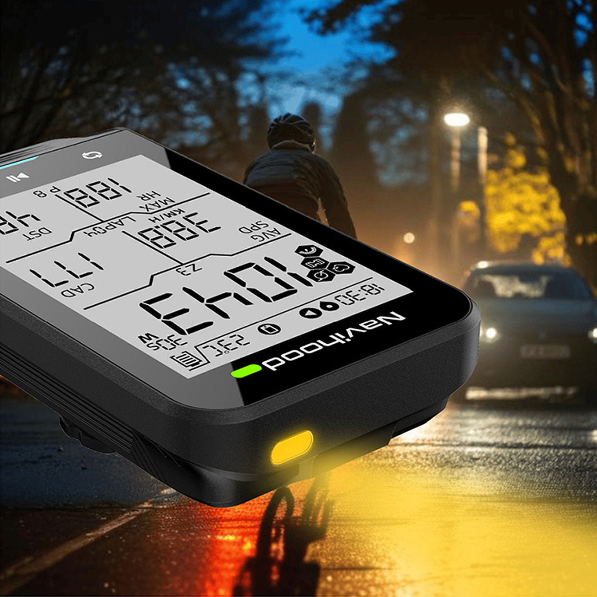 Komputer rowerowy GPS M2 Oval