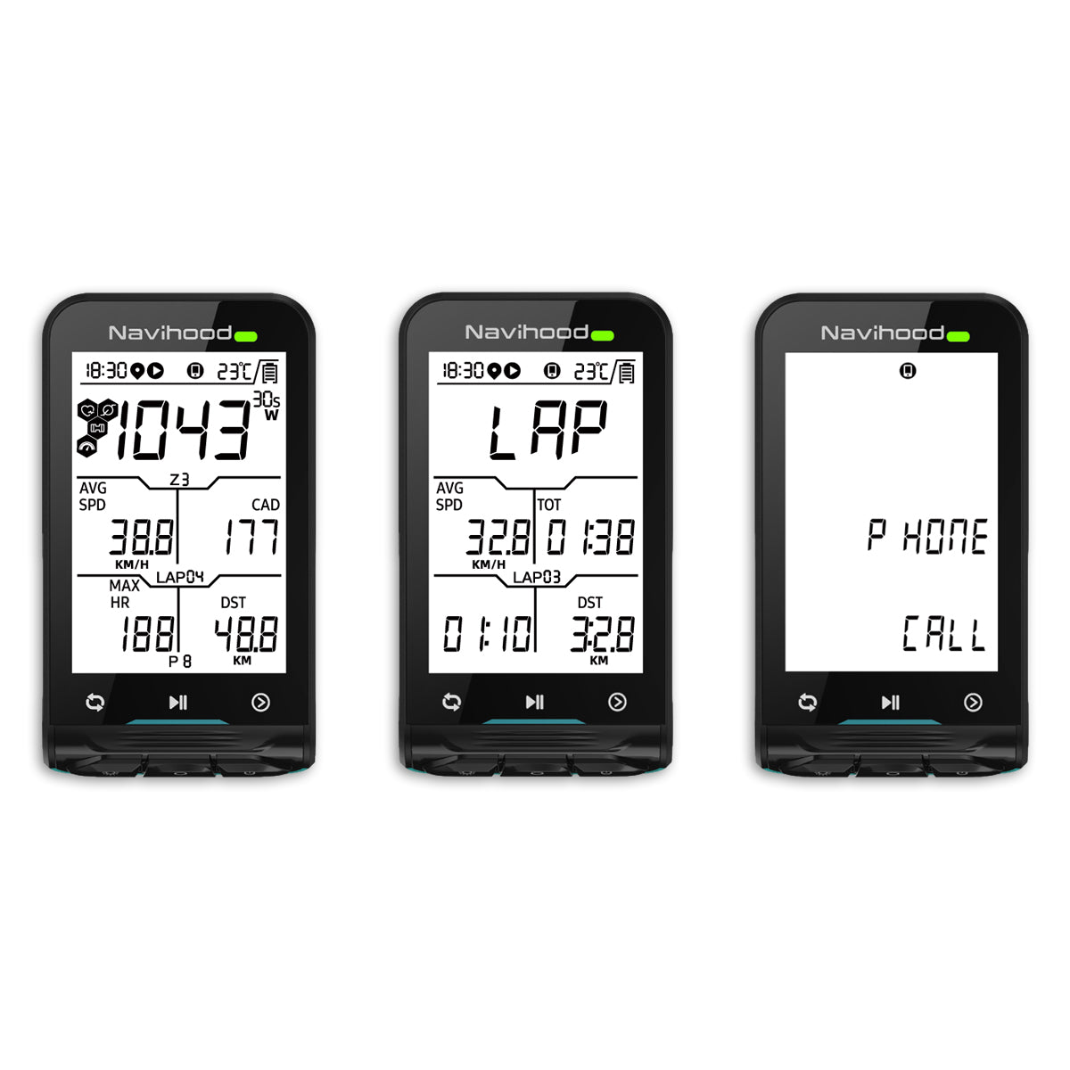 Komputer rowerowy GPS M2 Oval