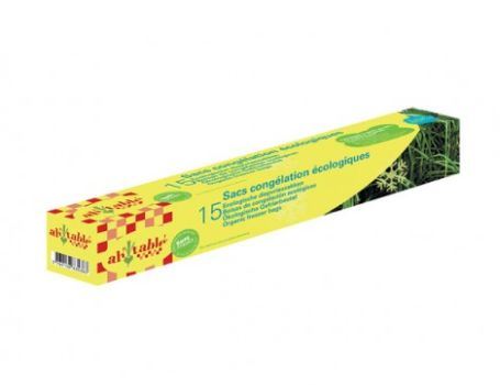 Ach! tabela! torby do zamrażania bioplastik - l - 30x45cm - 15 szt