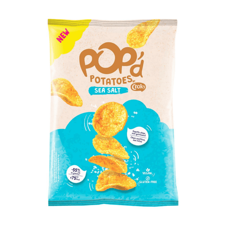 Croky pop'd ziemniaki z solą morską (24x 17gr)
