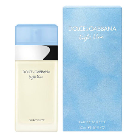 Woda toaletowa w sprayu Dolce Gabbana jasnoniebieska 50ml dla kobiet