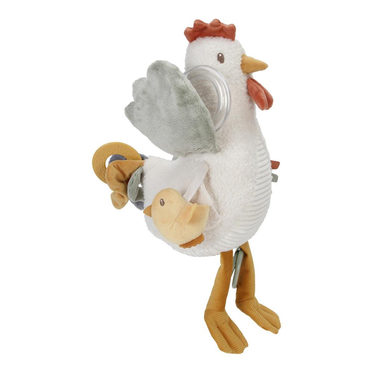 Little Dutch Little Farm Activity Pluszowy kurczak 25cm