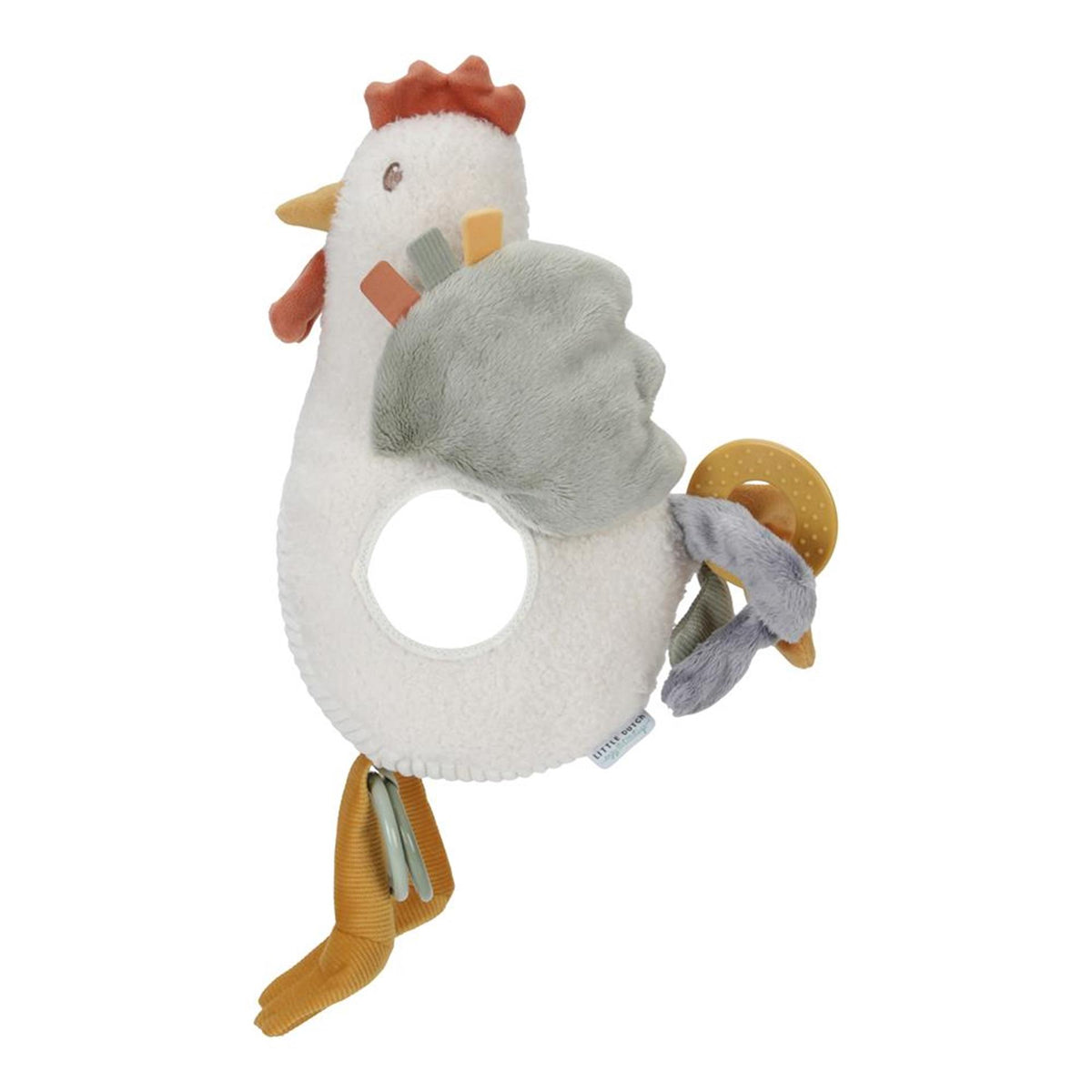 Little Dutch Little Farm Activity Pluszowy kurczak 25cm