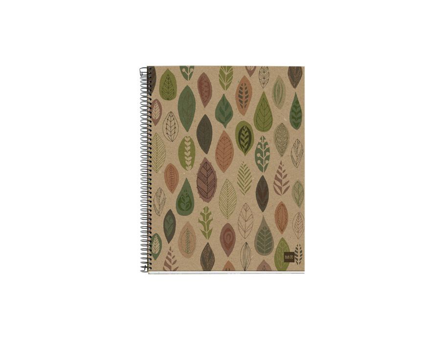 Miquelrius Notebook - Liście - A4 Blanco - 120 stron