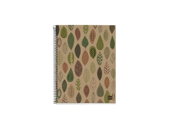 Miquelrius Notebook - Liście - A4 Blanco - 120 stron