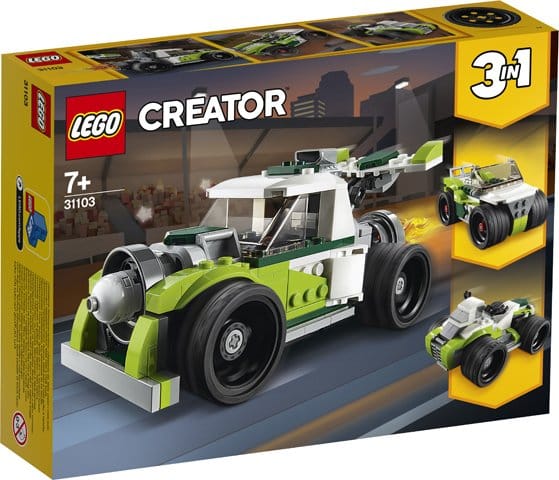 Twórca Lego - ciężarówka rakietowa 31103