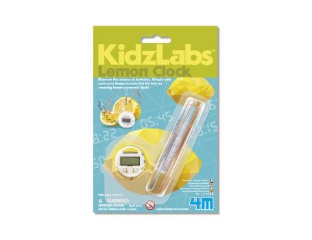 4m kidzlabs kidzlabs – zestaw do budowy zegara cytrynowego