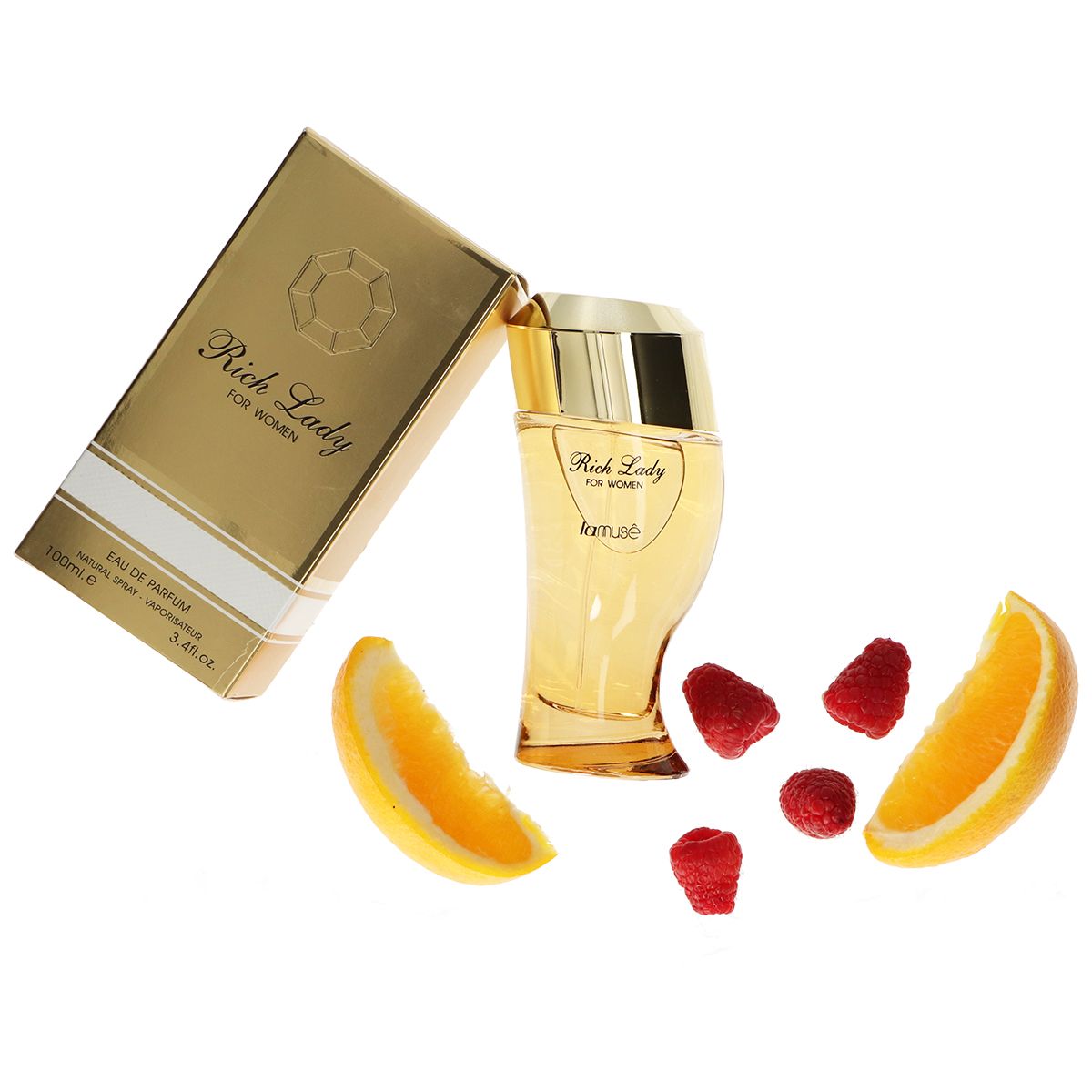 Lamusê by lattafa woda perfumowana w sprayu dla pań rich lady 100ml