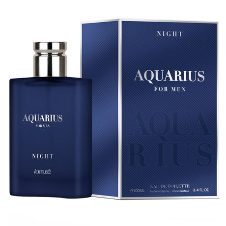 Lamusê lamuse marki lattafa woda toaletowa w sprayu dla mężczyzn Aquarius na noc 100ml