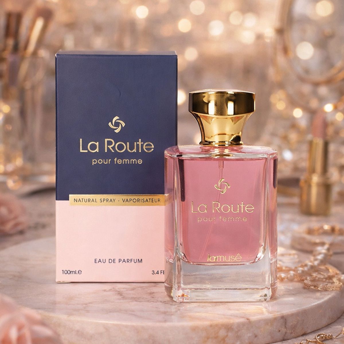 Lamusê by lattafa woda perfumowana la Route pour femme 100ml