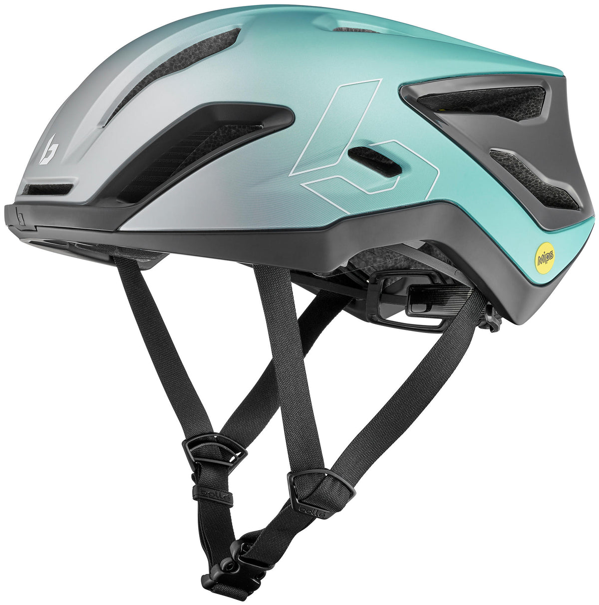 Kask Bollé exo mips s zielonoszary met.