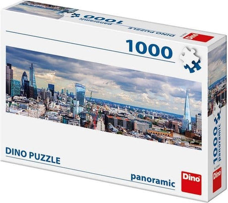Puzzle Dinotoys - panoramiczny widok na Londyn - 1000 elementów