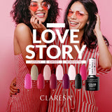 Claresa lakier hybrydowy uv led 5ml historia miłosna 7