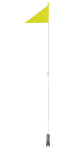 Flaga bezpieczeństwa M Yellow 150 cm