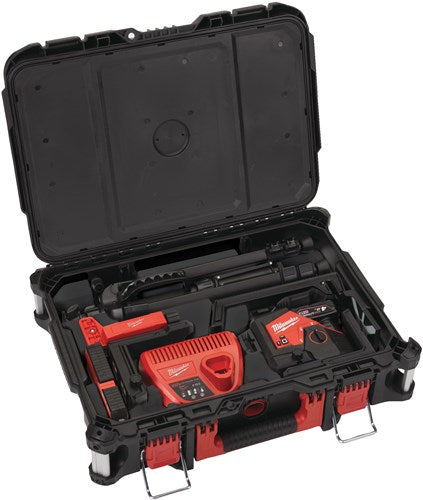 Milwaukee m12 3plkit-401p | trójwymiarowy laser | z 3 zielonymi okręgami laserowymi 360° | 4933478960 - 4933478960