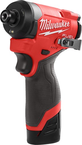 Milwaukee m12 fid2-202x | Kompaktowy klucz udarowy akumulatorowy m12 1 4 sześciokątny - 4933479877 (2x akumulator 2,0ah) - 4933479877