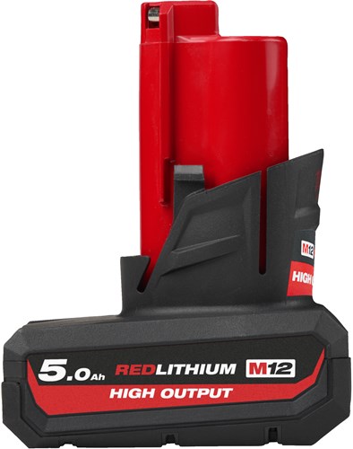 Akumulator Milwaukee m12 hb5 o dużej mocy 12 V 5,0 Ah - 4932480165
