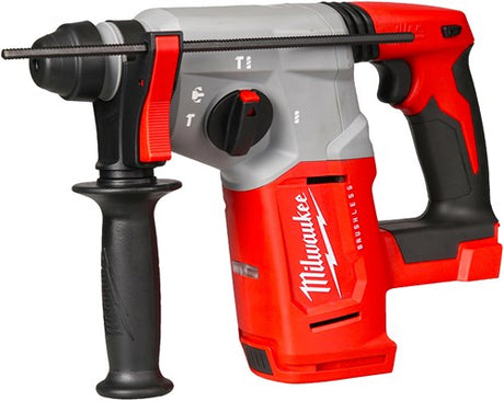 Milwaukee m18 blh-0 | akumulatorowa wiertarka udarowa m18 | bezszczotkowy | 4 pozycje | sds-plus | bez akumulatorów i ładowarki - 4933479426